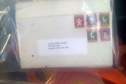 courrier piégé