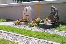 jardin tombes cinéraires