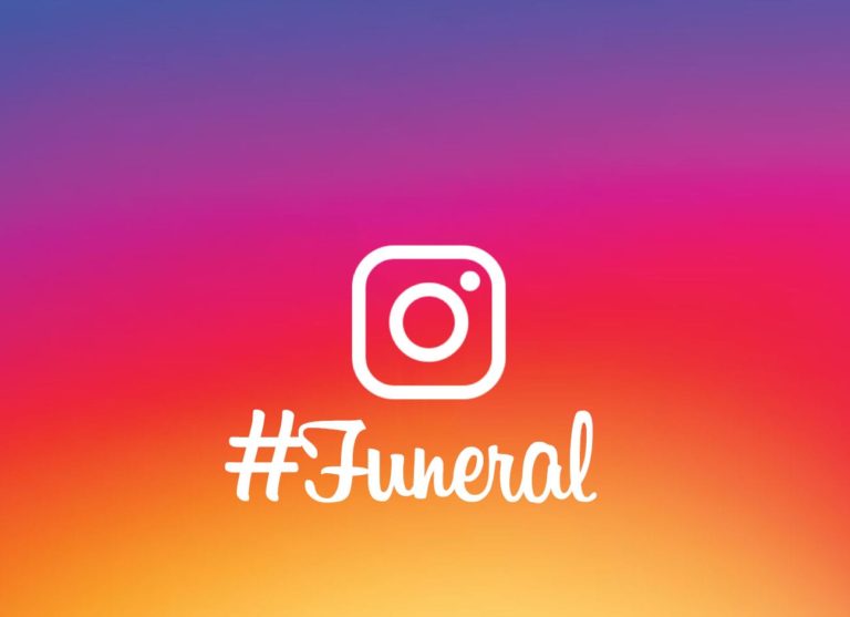 logo instagram funerailles