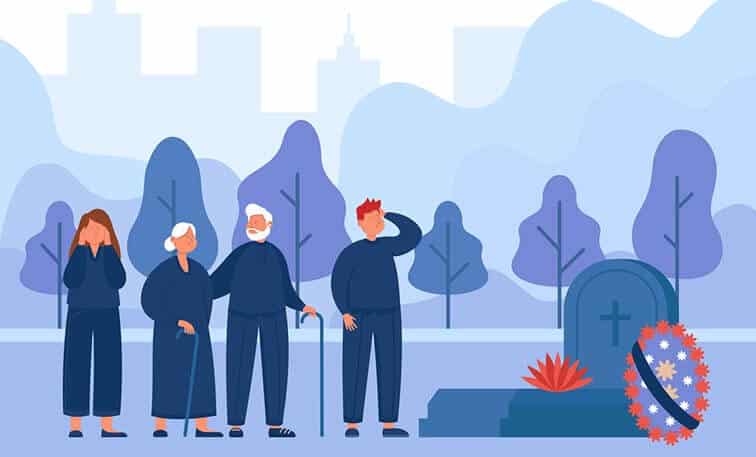 Illustration Funerailles